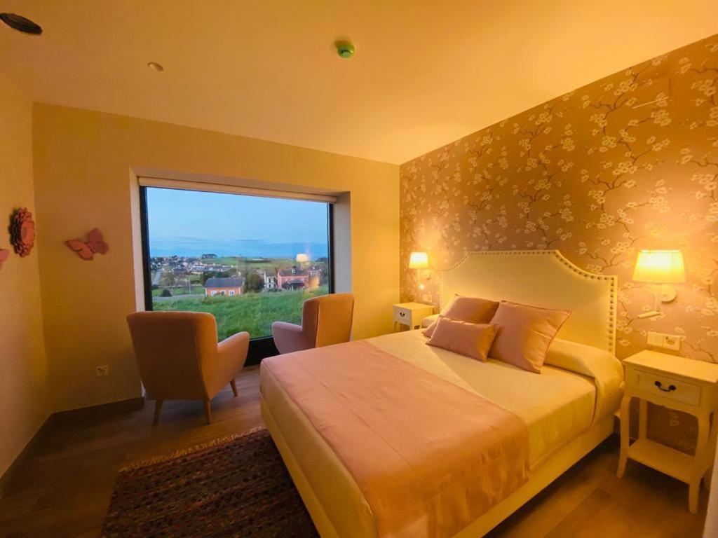 Hotel El Pinar Villapedre المظهر الخارجي الصورة